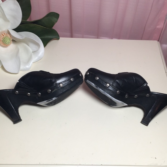 Cole Haan Kenna leather clog black size 6 - Picture 4 of 9